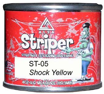 GPI STRIPER SHOCK YELLOW 4OZ - KCST05 